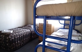 some units have bunk beds in the second room