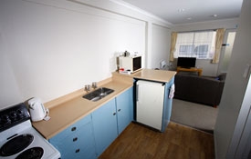 full cooking facilities available in our 2-bedroom unit